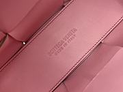 BOTTEGA VENETA Candy Arco leather tote Pink bag Size 20x13x7 cm  - 6