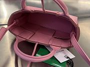 BOTTEGA VENETA Candy Arco leather tote Pink bag Size 20x13x7 cm  - 3