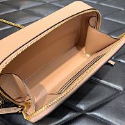 Valentino Garavani VLogo signature leather shoulder bag Beige Size 19×6×10 cm - 2