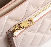 Givenchy GV3 Convertible Shoulder Bag Quilted Leather Cream size 29x8x18 cm - 3