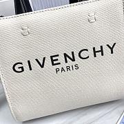Givenchy G Tote Mini Top Handle White Size 19x8x16 cm - 5