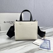 Givenchy G Tote Mini Top Handle White Size 19x8x16 cm - 3