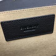 Givenchy Black Gv3 Small Python Shoulder Bag Size 29x8x18 cm - 4