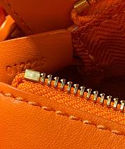 LOEWE Puzzle mini leather cross-body Orange bag Size 18x7.5x12 cm  - 4