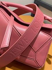 LOEWE Puzzle mini leather cross-body Pink bag Size 18x7.5x12 cm - 6
