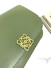 LOEWE Goya bag in silk calfskin  Avocado Green Size 18.5x3x12.5 cm - 6