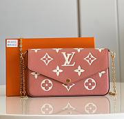 Louis Vuitton Pochette Félicie Pink Size 21 x 11 x 2 cm - 1