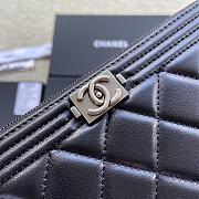 CHANEL BOY Zipped Wallet Size 19.5×10.5×2.5 cm - 6