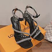 Louis Vuitton Appeal sandal with silver-tone Monogram - 1