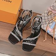 Louis Vuitton Appeal sandal with silver-tone Monogram - 6