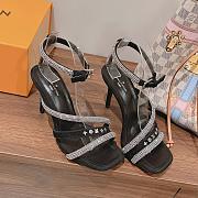 Louis Vuitton Appeal sandal with silver-tone Monogram - 5