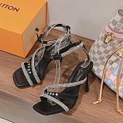 Louis Vuitton Appeal sandal with silver-tone Monogram - 4