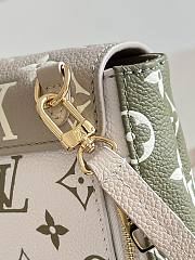 Louis Vuitton Tiny Backpack Spring in the City Monogram Empreinte Leather Green Size 13x19x8cm - 6