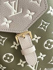 Louis Vuitton Tiny Backpack Spring in the City Monogram Empreinte Leather Green Size 13x19x8cm - 2