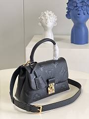 Louis Vuitton Madeleine MM Black Size  24x17x8.5 cm - 4