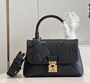 Louis Vuitton Madeleine MM Black Size  24x17x8.5 cm - 1