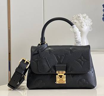 Louis Vuitton Madeleine MM Black Size  24x17x8.5 cm