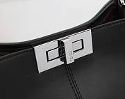 Fendi Black Sliver harware Bag Size 43 cm  - 6