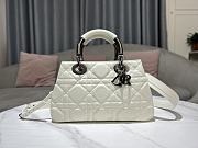 Dior Lady 95.22 Bag Hanbag Release White Size 30x18x12 cm - 2