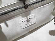 Dior Lady 95.22 Bag Hanbag Release White Size 30x18x12 cm - 6