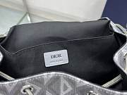 DIOR HIT THE ROAD BACKPACK Dior Gray CD Diamond Canvas Size 51x43x20 cm - 4