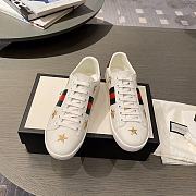 Gucci Women Ace Embroidered Low White  - 3