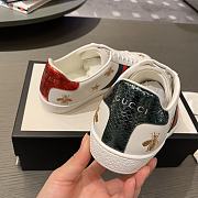 Gucci Women Ace Embroidered Low White  - 6