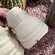 Gucci Women Off White Vintage Logo Rhyton Sneakers  - 5