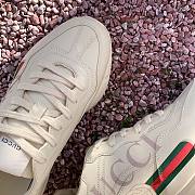 Gucci Women Off White Vintage Logo Rhyton Sneakers  - 6