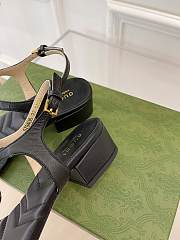 Gucci Women's Double G sandal Balck - 4