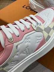 Louis Vuitton Los tenis Time Out Pink  - 4