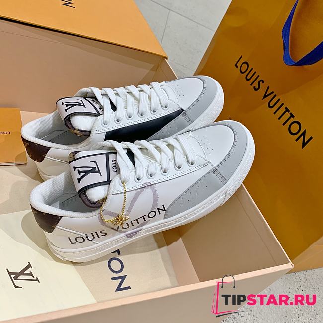 Louis Vuitton's  Charlie Trainers  while the back is trimmed with Monogram nylon - 1