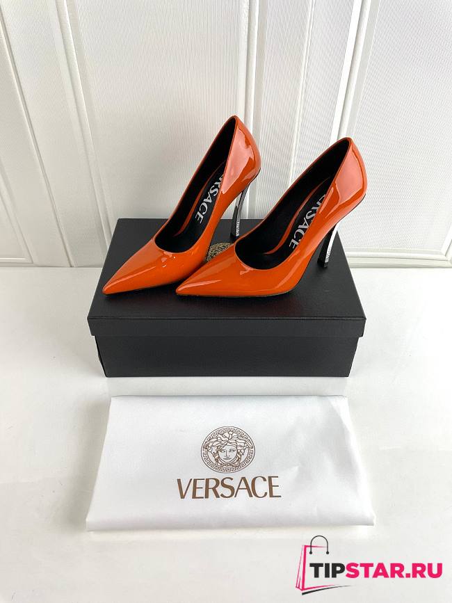 Versace PIN-POINT PUMPS Orange - 1