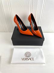 Versace PIN-POINT PUMPS Orange - 4