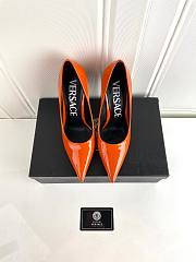 Versace PIN-POINT PUMPS Orange - 5