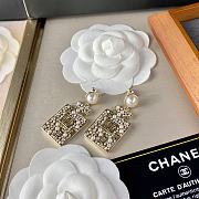 CHANEL Gold Pear Perfume Bottle Dangle Earrings - 4