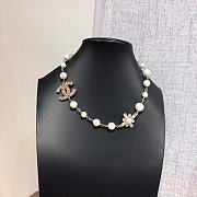 WHITE PEARL LONG NECKLACE - 2