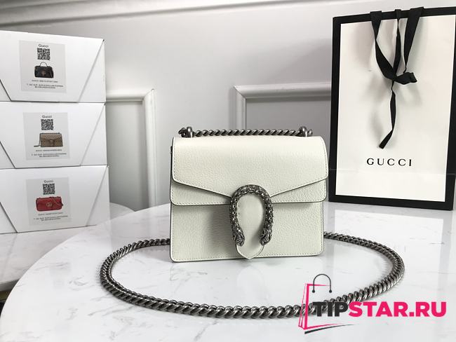 Gucci dionysus shoulder bag White Size 20x15.5x5 cm - 1