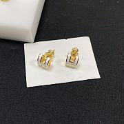 Mini Pop Hermes earrings White - 4