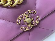 Chanel 19 On Chain 2019 purple Size 26x16x9 cm - 6