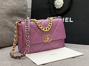 Chanel 19 On Chain 2019 purple Size 26x16x9 cm - 4
