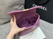 Chanel 19 On Chain 2019 purple Size 26x16x9 cm - 3