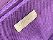 Chanel 19 On Chain 2019 purple Size 26x16x9 cm - 2