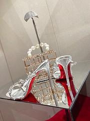 Christian Louboutin Just Queen 100 mm heel White - 5