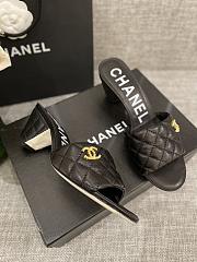 Chanel Mules 2022 Black Shiny Leather - 4