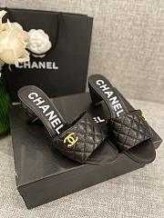 Chanel Mules 2022 Black Shiny Leather - 5