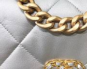 Chanel 19 On Chain 2019 Sliver Size 26x16x9 cm - 6