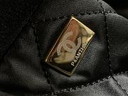 CHANEL Hobo bag  Velvet, Sequins & Gold-Tone Metal Black Size 48x45x10 cm - 3