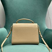 YSL Cassandra top handle Beige bag in box saint laurent leather Size 24x10x19.5 cm - 6