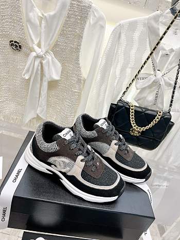 Chanel TRAINERS Brown&Gray 